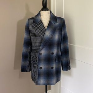 Treasure & Bond mixed media blazer size small